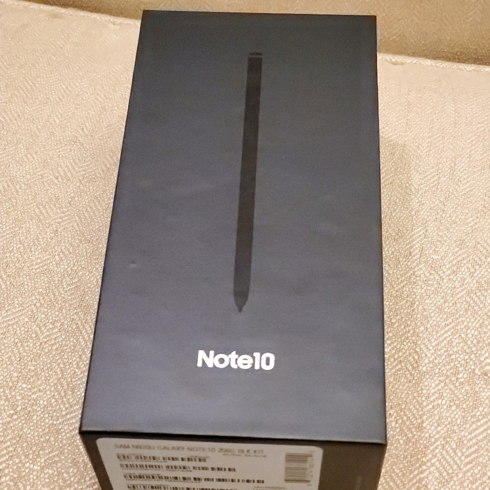 Samsung Galaxy Note 10+ black